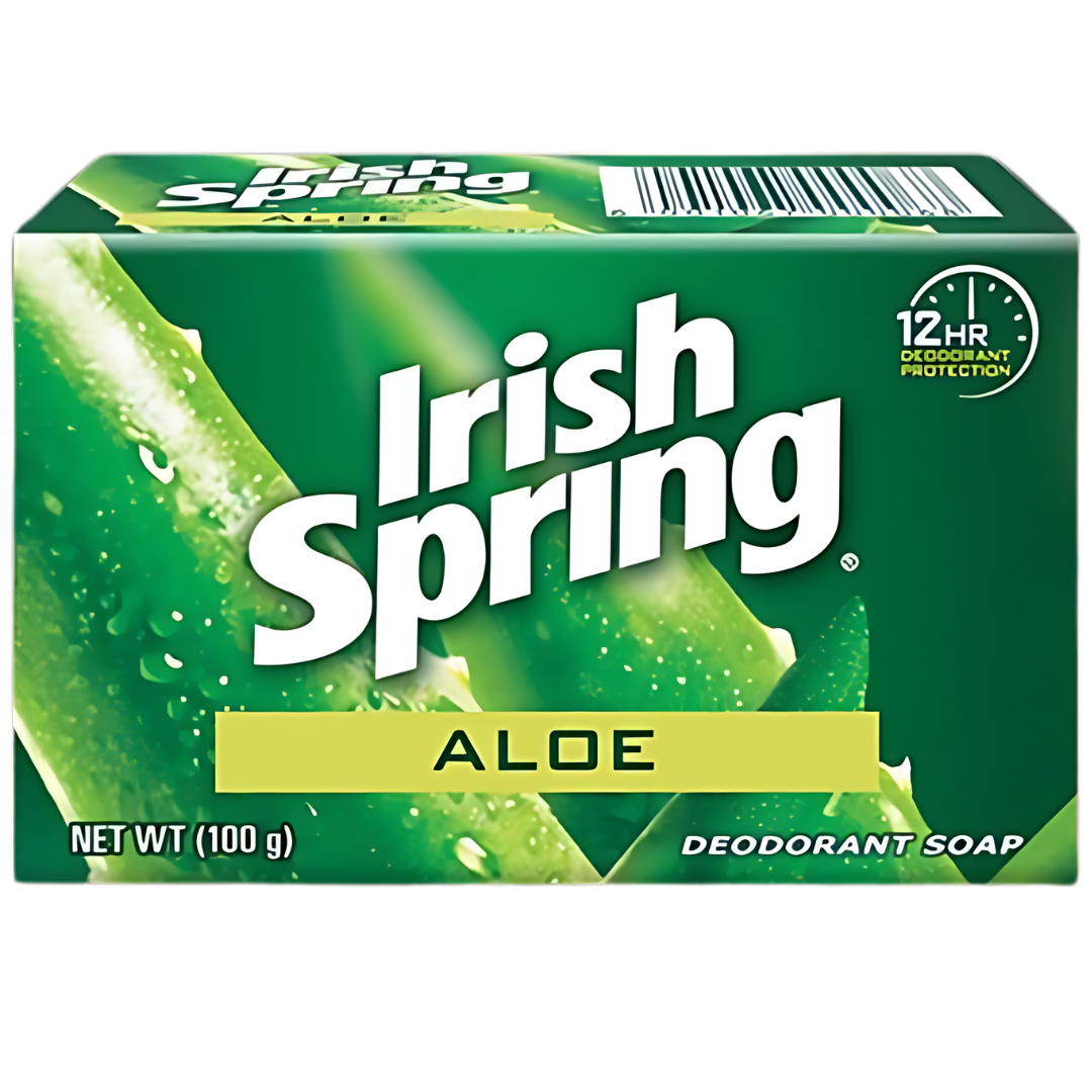 Irish Spring ALOE Soap 100g - (3 Bars)