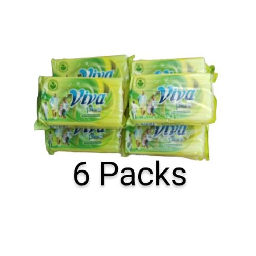 VIVA Multipurpose Soap With Freshness Of Petals 6 Units