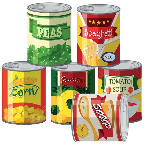 Canned, Jarred, & Packaged Foods